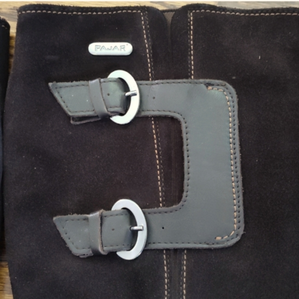Suede Knee High Boots - Picture 2 of 5
